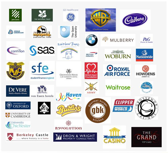 Some of the companies we have worked for