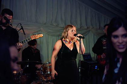 Party Band At A Marquee Wedding