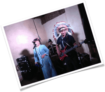 Party Band dressing up